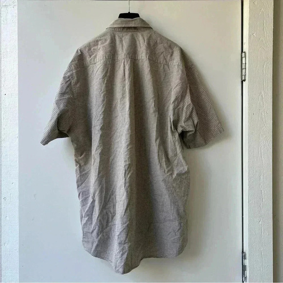 Vintage Brooks Brothers Button Down Sport Shirt - Beige - Size L - Picture 5 of 7